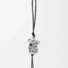 Koala Charm in Felt and Calfskin Koala Charm in Felt and Calfskin