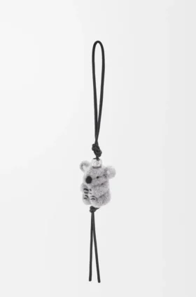 Koala Charm in Felt and Calfskin Koala Charm in Felt and Calfskin
