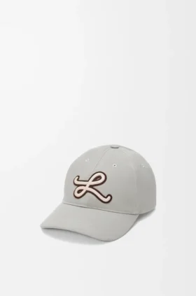 L Patch Cap in Cotton
