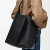 Large Bilbao Bucket in Smooth Calfskin