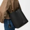 Large Bilbao Bucket in Smooth Calfskin