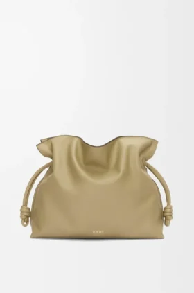 Large Flamenco Clutch in Nappa Calfskin