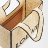 Large Loewe Font Tote in Raffia Large Loewe Font Tote in Raffia