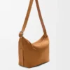 Large Loop Hobo in Suede Calfskin Large Loop Hobo in Suede Calfskin