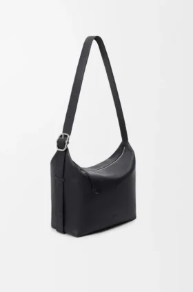 Large Loop Hobo in Supple Grained Calfskin