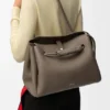 Large Madrid Bag in Supple Grained Calfskin Large Madrid Bag in Supple Grained Calfskin