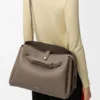 Large Madrid Bag in Supple Grained Calfskin Large Madrid Bag in Supple Grained Calfskin