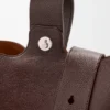 Large Pebble Bucket in Supple Grained Calfskin