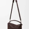 Large Puzzle Bag in Grained Nubuck Large Puzzle Bag in Grained Nubuck