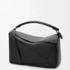 Large Puzzle Bag in Supple Grained Calfskin