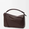 Large Puzzle Bag in Supple Grained Calfskin
