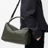 Large Puzzle Bag in Supple Grained Calfskin