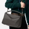Large Puzzle Bag in Supple Grained Calfskin