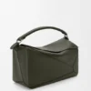 Large Puzzle Bag in Supple Grained Calfskin