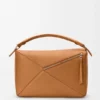 Large Puzzle Bag in Supple Grained Calfskin