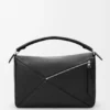 Large Puzzle Bag in Supple Grained Calfskin