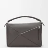 Large Puzzle Bag in Supple Grained Calfskin