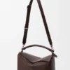 Large Puzzle Bag in Supple Grained Calfskin