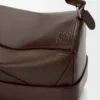 Large Puzzle Biker Bag in Shiny Calfskin