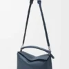 Large Puzzle Edge Bag in Classic Calfskin