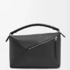 Large Puzzle Edge Bag in Grained Calfskin Large Puzzle Edge Bag in Grained Calfskin
