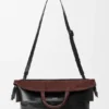 Large Switch Tote in Paper Calf and Suede