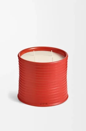 Large Tomato Leaves Candle