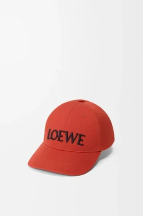 Loewe Cap in Cotton Canvas
