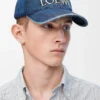 Loewe Cap in Denim Loewe Cap in Denim