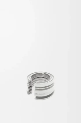 Loewe Graphic Ring in Sterling Silver