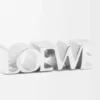 Loewe Graphic Single Earring in Sterling Silver