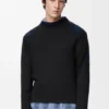 Long Sleeve Top in Cotton Blend Long Sleeve Top in Cotton Blend