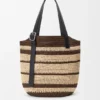 Loop Basket in Raffia Loop Basket in Raffia