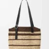 Loop Basket in Raffia Loop Basket in Raffia