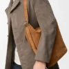 Loop Bucket in Suede Calfskin Loop Bucket in Suede Calfskin