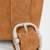 Loop Bucket in Suede Calfskin Loop Bucket in Suede Calfskin