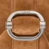 Loop Bucket in Suede Calfskin Loop Bucket in Suede Calfskin
