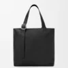 Loop Zipped Tote in Supple Grained Calfskin