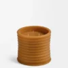 Medium Bronze Beeswax Candle
