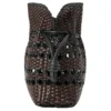 Medium Flamenco Clutch “Black Brown” a411Fc1Xdn-1103