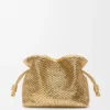 Medium Flamenco Clutch in Laminated Lambskin Medium Flamenco Clutch in Laminated Lambskin