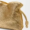Medium Flamenco Clutch in Laminated Lambskin Medium Flamenco Clutch in Laminated Lambskin