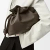 Medium Flamenco Clutch in Nappa Calfskin
