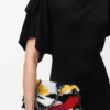 Medium Flamenco Purse in Embroidered Nappa
