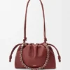 Medium Flamenco Purse in Fine Grained Calfskin