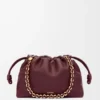 Medium Flamenco Purse in Mellow Nappa Lambskin