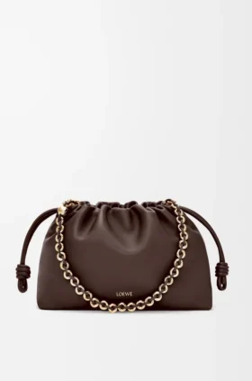 Medium Flamenco Purse in Mellow Nappa Lambskin