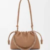 Medium Flamenco Purse in Mellow Nappa Lambskin