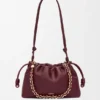 Medium Flamenco Purse in Mellow Nappa Lambskin