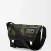 Medium Flex Messenger in Canvas and Brushed Suede Medium Flex Messenger in Canvas and Brushed Suede